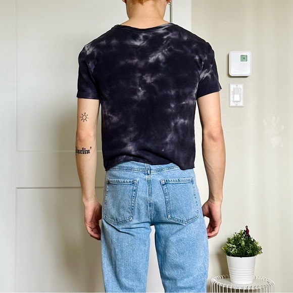 American Eagle Crop T-Shirt (Tie-Dye) - Picture 2 of 4